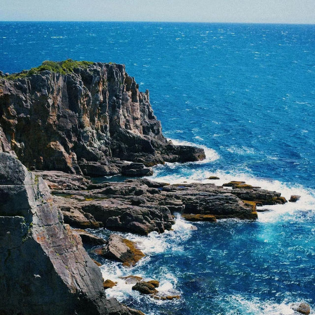 天然絕景🌳嗚石海岸