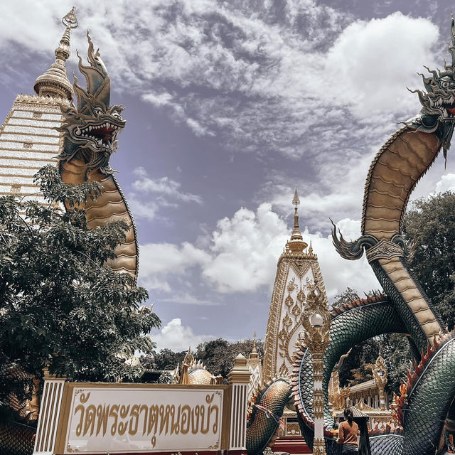 วัดพระธาตุหนองบัว จ.อุบลราชธานี📍