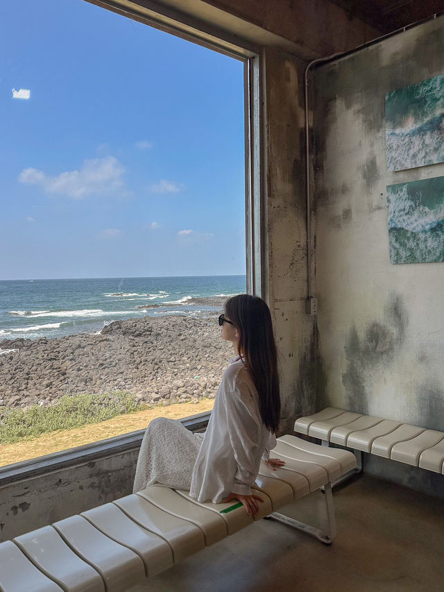 제주시 오션뷰 카페 레이지펌프 추천