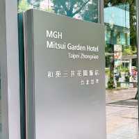 旅客必選‼️台北和苑三井花園酒店✨忠孝新生站