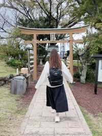 絶景、小室山山頂にある神社⛩️