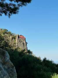 Secret temple on a cliff 