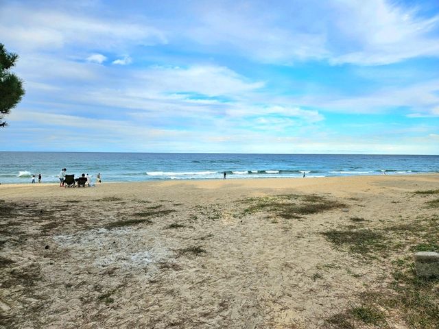 아름다운 주문진 해변에서 힐링🏖