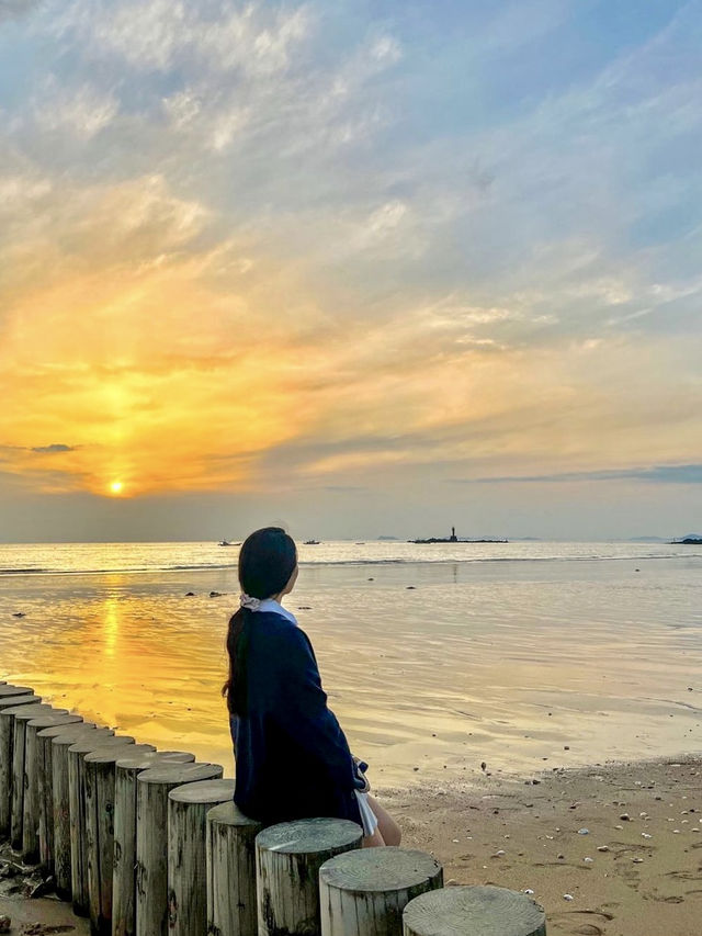 낙조가 가장 예쁘기로 유명한 노을 명소🧡