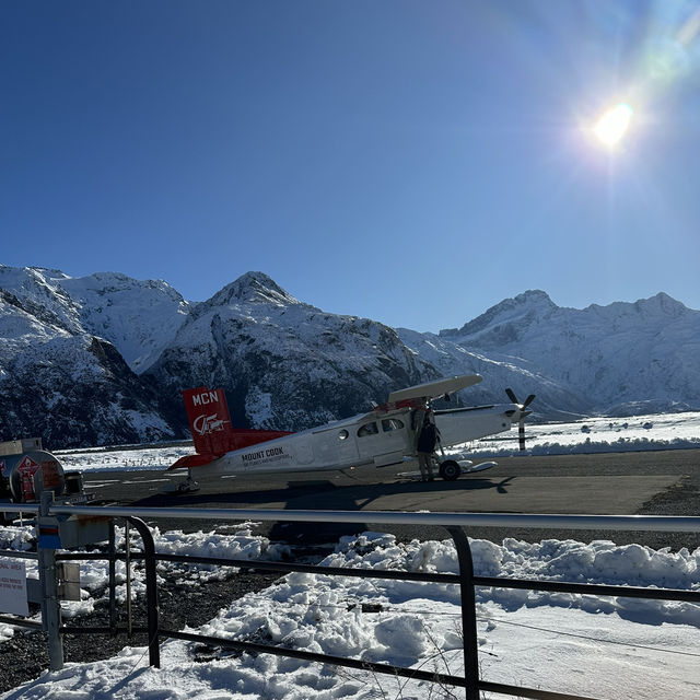 Mount Cook in New Zealand 