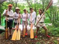 【長野】エメラルドグリーンの青木湖でのカヤック体験🛶