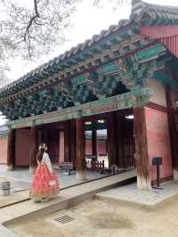Stepping Back in Time: Hanbok Experience at Gyeonggijeon on a Gloomy Day