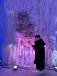 室內嘅冰雪世界都好靚❄️勁夢幻🤍