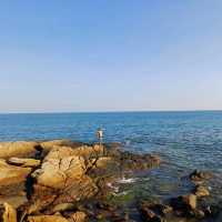 泰國沙美島絕美海灘景點:奧派海灘，適合打卡拍照📸游泳