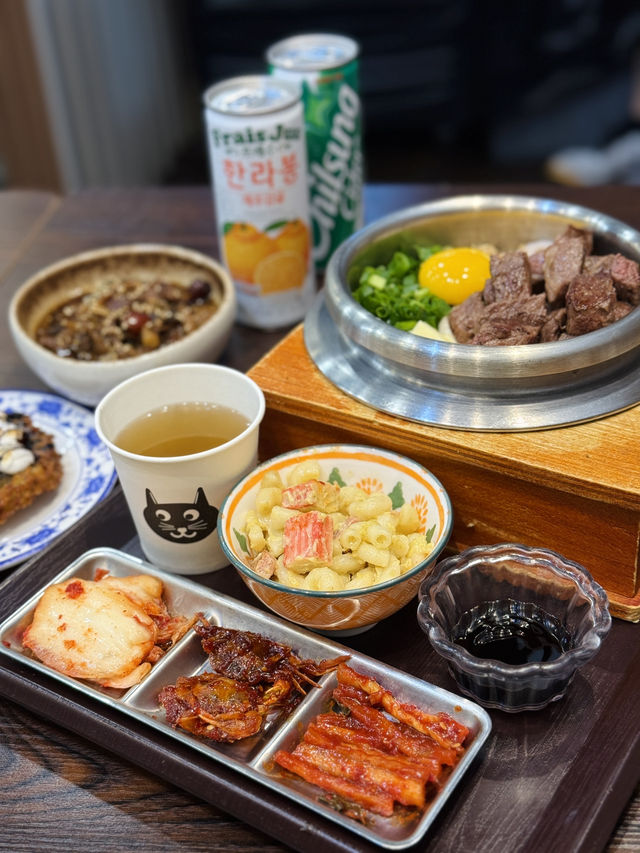 🇰🇷 熱辣辣韓式釜飯•韓奶奶拌飯