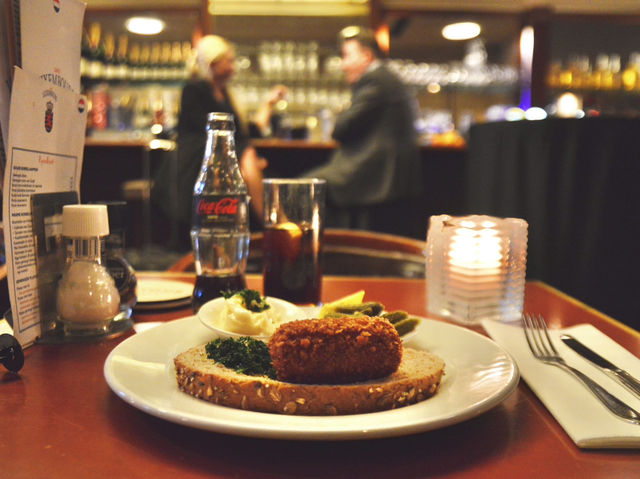 Dinner at Café Luxembourg, Amsterdam