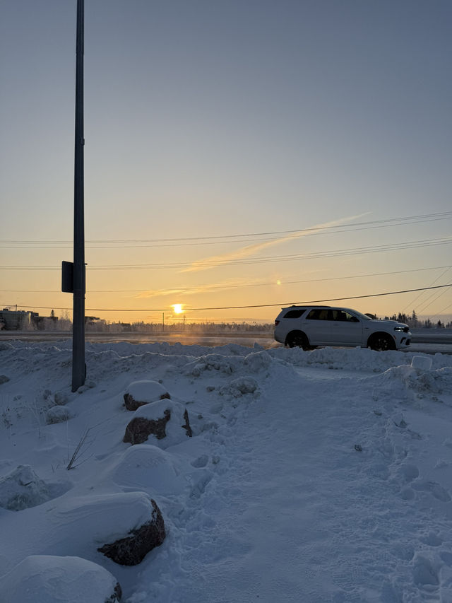 Winter Wonderland in Yellowknife🇨🇦