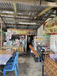 Traditional breakfast in Gunung Reng 