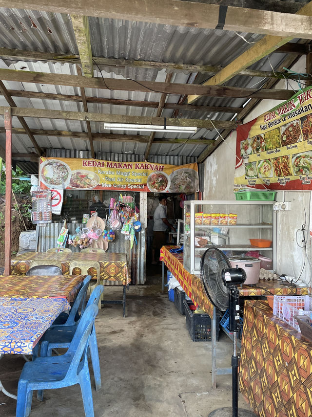 Traditional breakfast in Gunung Reng 