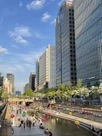 คลองช็องกเยชอน (Cheonggyecheon Stream)