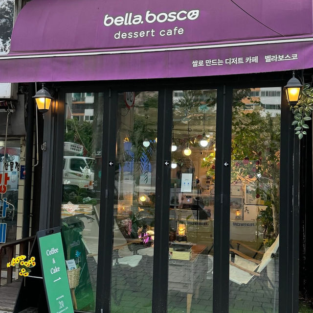 쌀로 만든 디저트와 캠핑 느낌의 카페 추천 ☕️벨라보스코