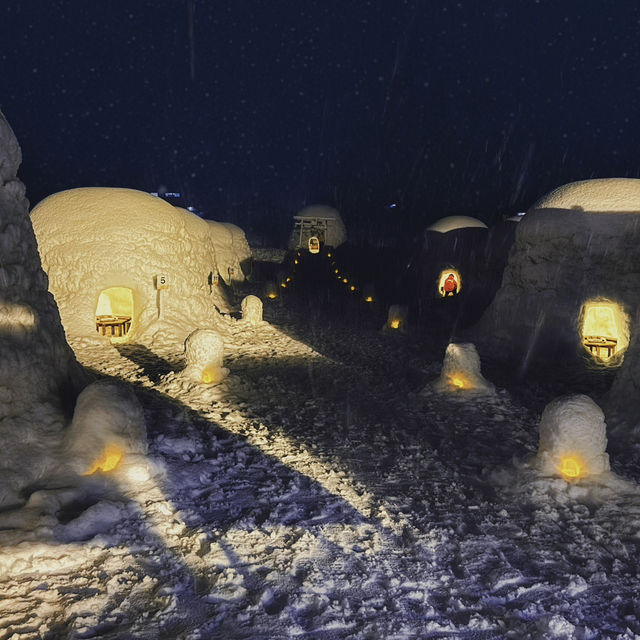 冬日夢幻體驗❄️｜在長野·飯山雪屋裡吃火鍋，超Chill！