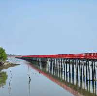 สะพานแดง จุดชมวิวปลาโลมา