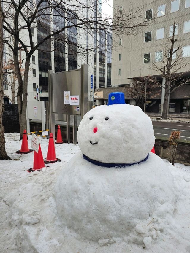 해외여행 삿포로의 랜드마크 삿포로시 시계탑 札幌市時計