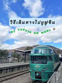 รีวิวการเดินทางรถไฟสีเขียวมะกอก ยูฟูอิน โนโมริ