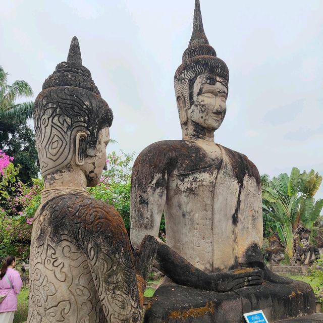 Immersing in Spirituality at Buddha Park, Vientiane