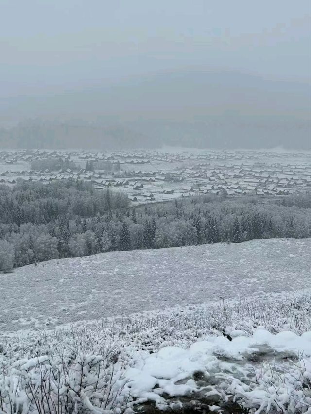 Hemu in White: A Kazakh Village Frozen in Beauty