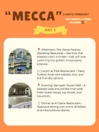 Mecca itinerary 