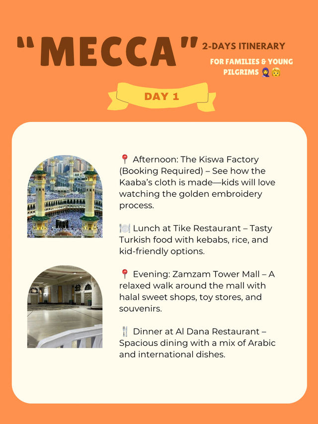 Mecca itinerary 