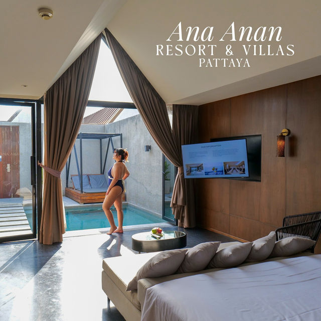 💙ที่พักหรูติดทะเล ANA ANAN Resort&Villas Pattaya