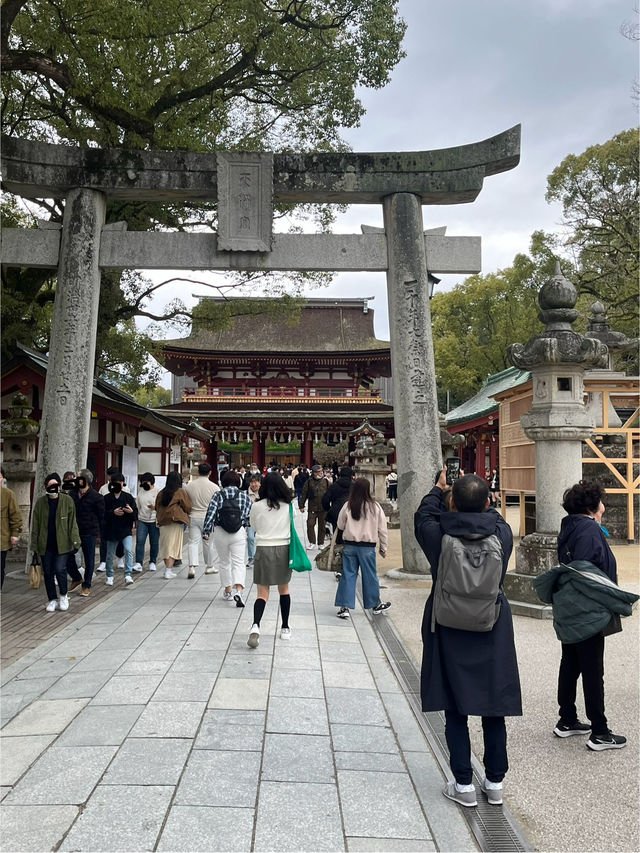 스타벅스가 유명한 다자이후 텐만구⛩️
