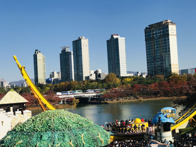 롯데월드 가도가도 또 좋은 곳 마무리는 아웃백🍝