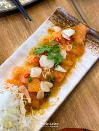สังสรรค์กับเพื่อนที่ร้านอิซากายะในเมืองทอง