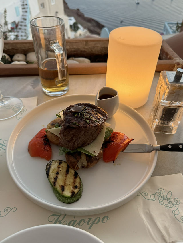 【ギリシャ🇬🇷】サントリーニ島の名店5選🥘🍳