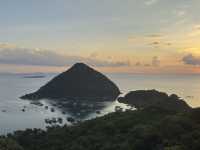 Catching sunset in Labuan Bajo