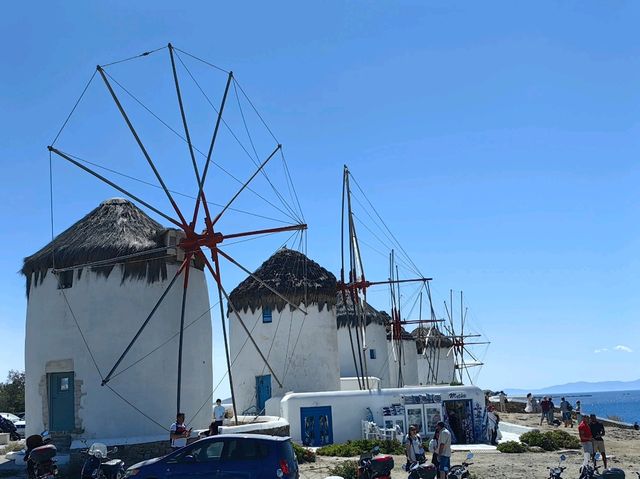 希臘Mykonos島的風車