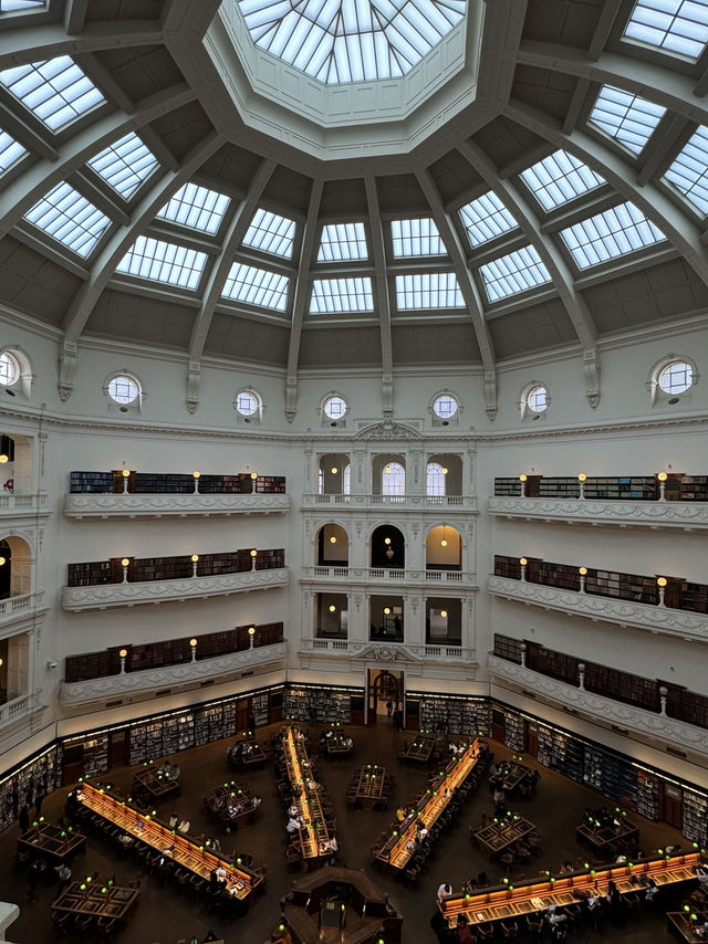 State Library Victoria ห้องสมุดสุดฮิตในเมลเบิร์น
