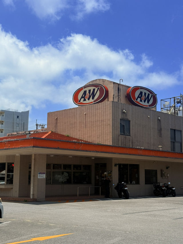 沖繩｜百年美式漢堡A&W 全日本只剩沖繩 能嚐美式道地美味