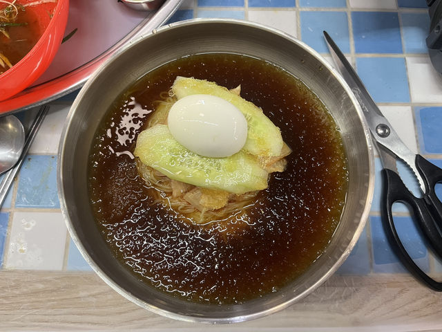 레트로감성 냉삼맛집