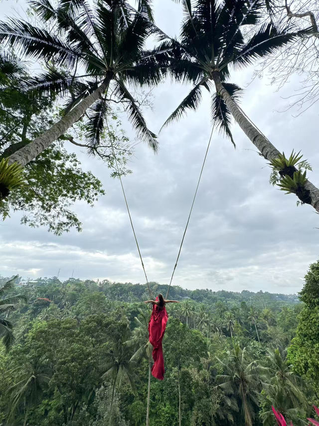 Swinging into happiness at Swing Heaven of Bali 🇮🇩