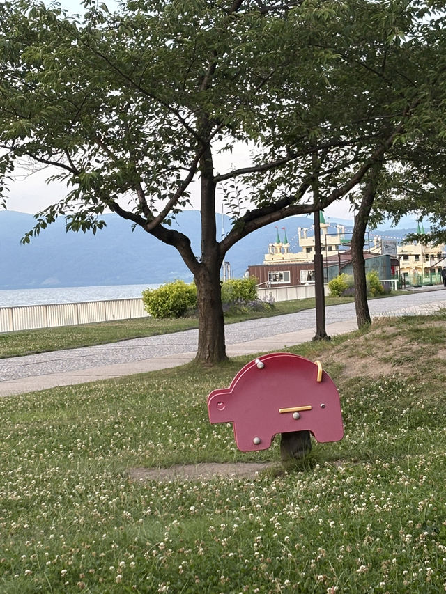 Lake Toya in July 2025 🎆