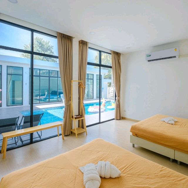 "Gelato Pool Villa" ที่พักสวย สะอาด ใกล้หาดชะอำ