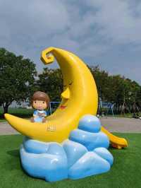 一座太陽、月亮與地球的遊樂場#崁頂共融遊戲場(崁頂公園)屏東縣崁頂鄉