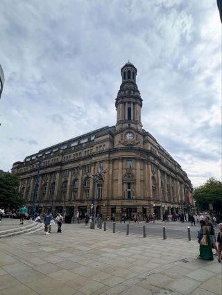 Soaking Up the Buzz of Manchester City Center