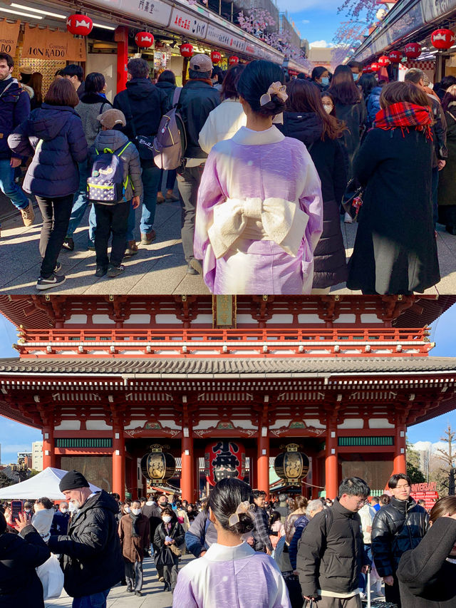 🏮 도쿄 아사쿠사, 전통과 활기가 살아있는 거리✨