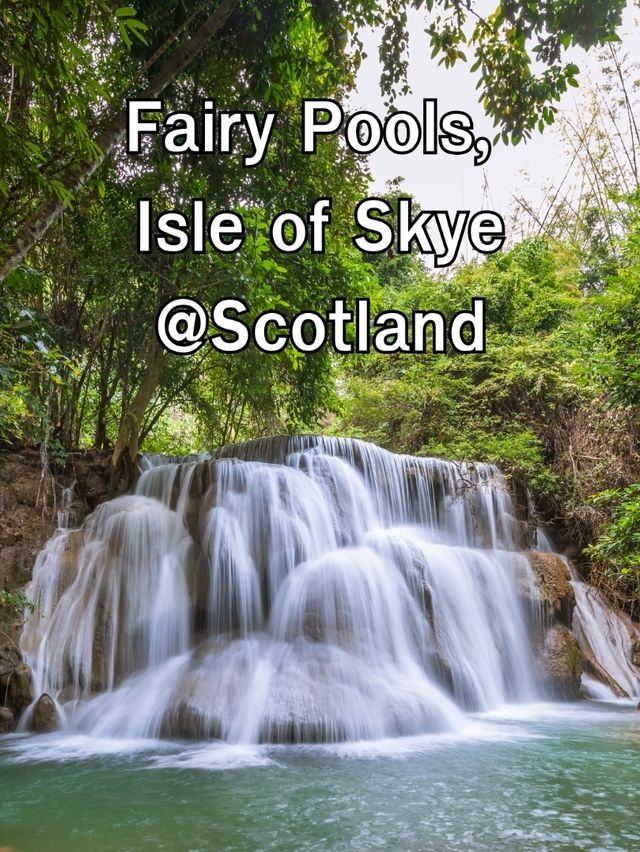 Fairy Pools, Isle of Skye Scotland