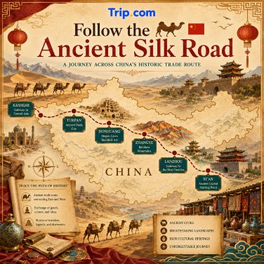 🐪🏜️ Travel one of the world's greatest historical routes—the