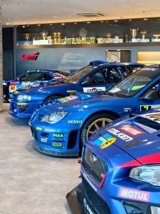 三鷹STI畫廊內：保存數十年的Subaru賽車傳承