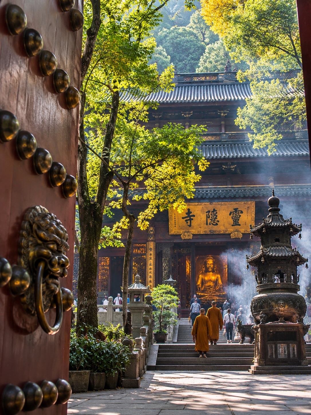 🏯 วัดหลิงอิ่น (Lingyin Temple) หางโจว 🇨🇳