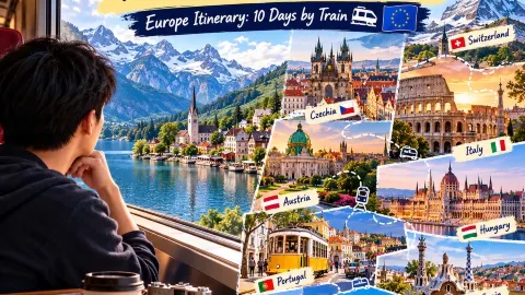 첫 유럽 여행, 10일 동안 알차게 즐기는 추천 루트! | 유럽 기차 여행 10일 일정 — traveler post in 티롤