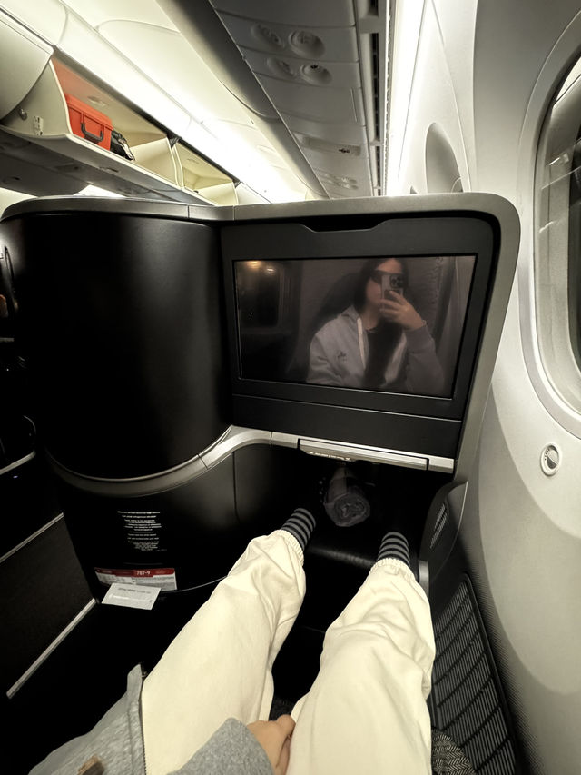 Business class always great 😊 